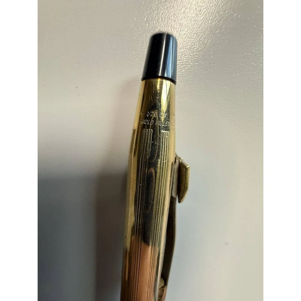 Vintage Cross 12kt Gold Filled Pen & Pencil Set 1/20 12k GF Classic Century
